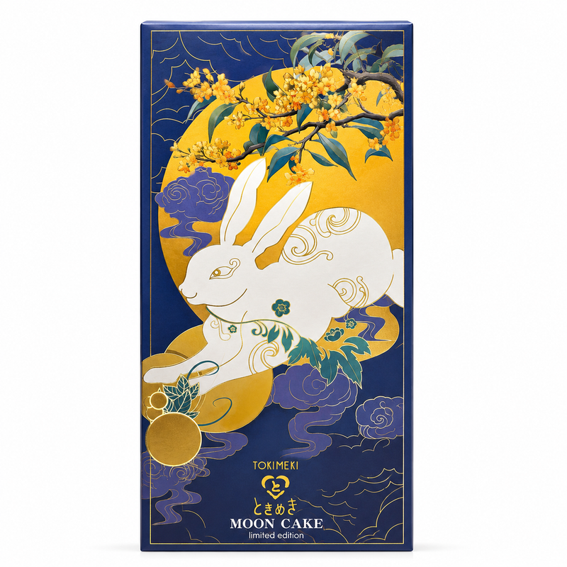 Tokimeki Mooncake Fortune Four Gift Box 200g
