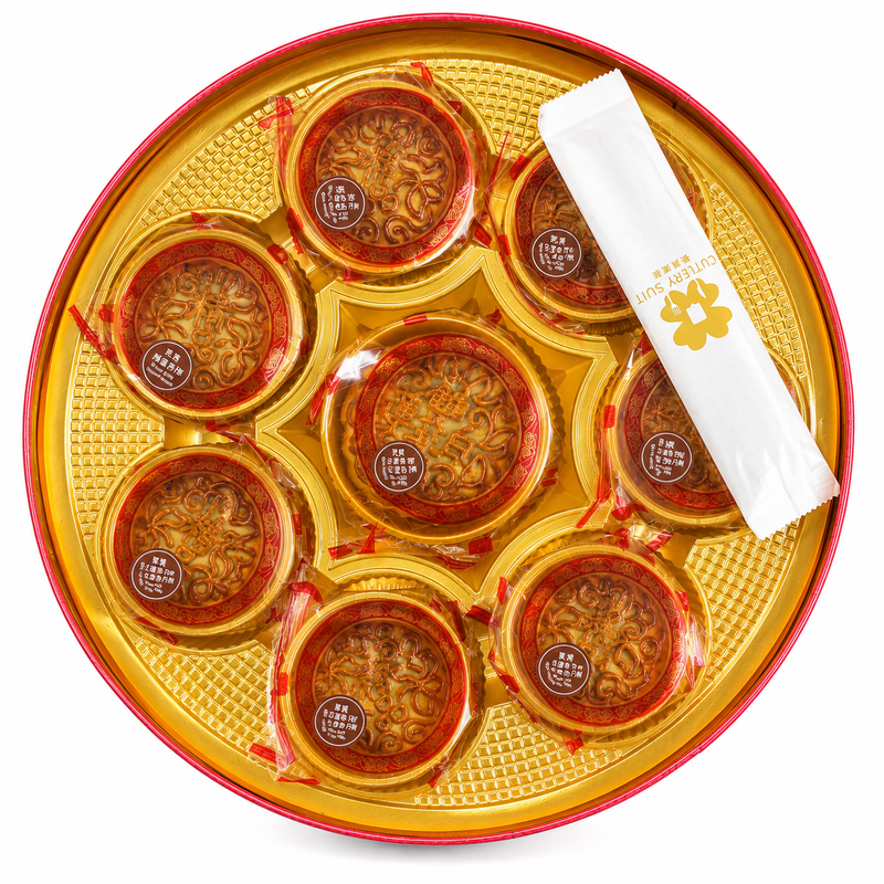 YB Moon Cake 7 Star Gift Box 888g