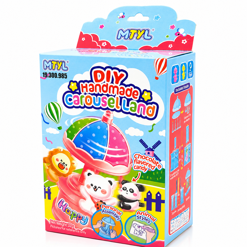 MTYL DIY Handgjort Godiskit Karusell 20g