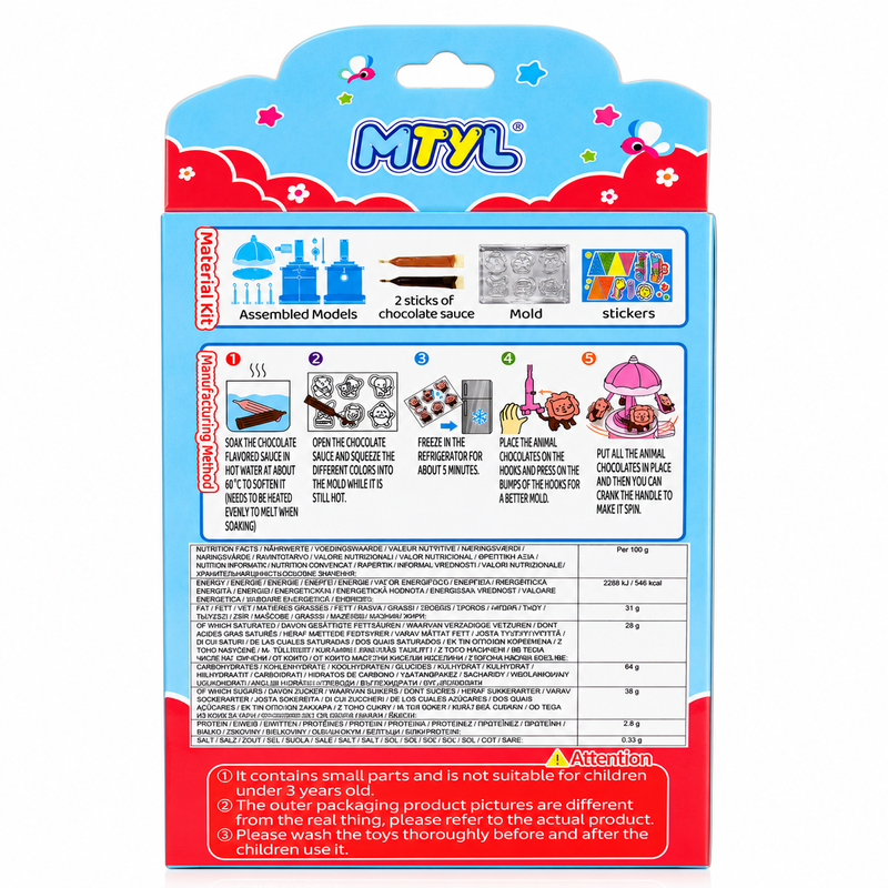 MTYL DIY Handgjort Godiskit Karusell 20g