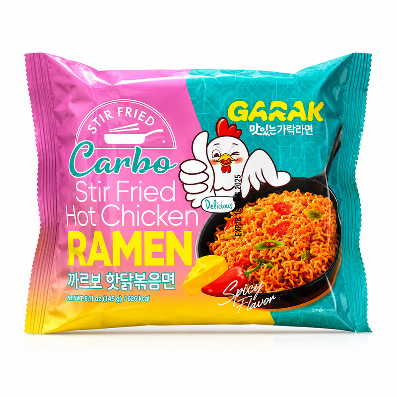 Garak Wokade Snabbnudlar Carbonara Kycklingsmak 145g