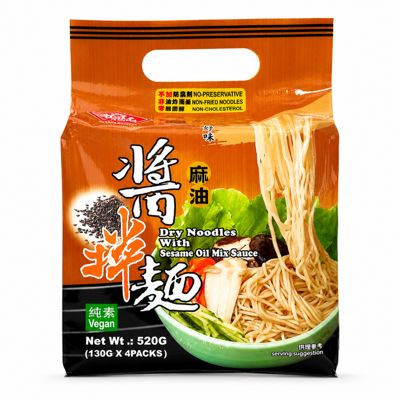 GU TONG Sesamoljenudlar 4-pack 520g