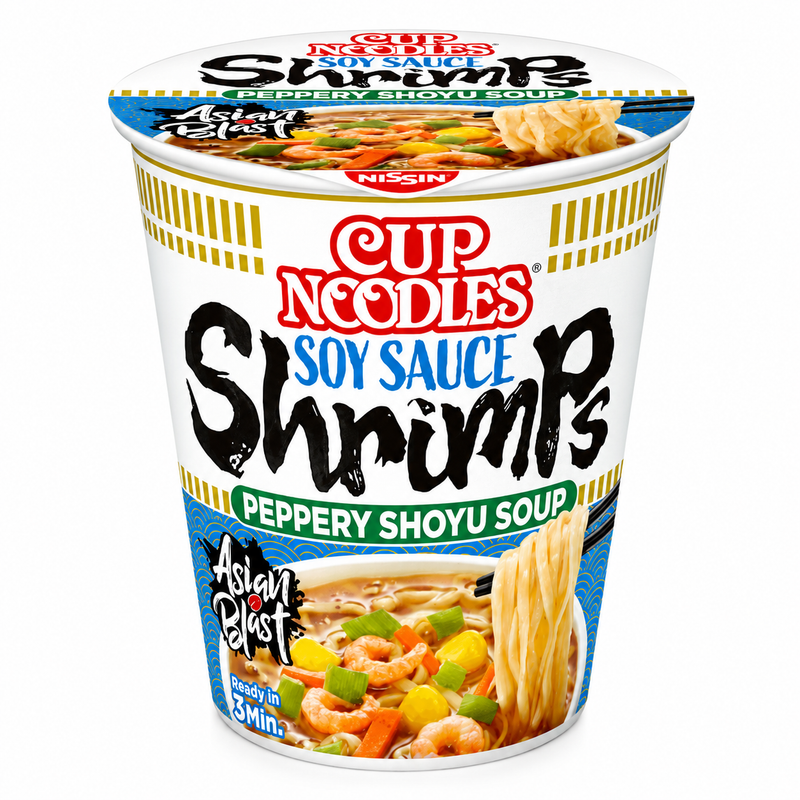 Nissin Cup Noodles Räksmak 63g