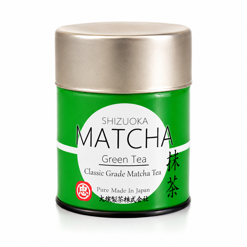 Otsuka Shizuoka Matcha Green Tea Powder Can 大塚静冈抹茶粉 30g