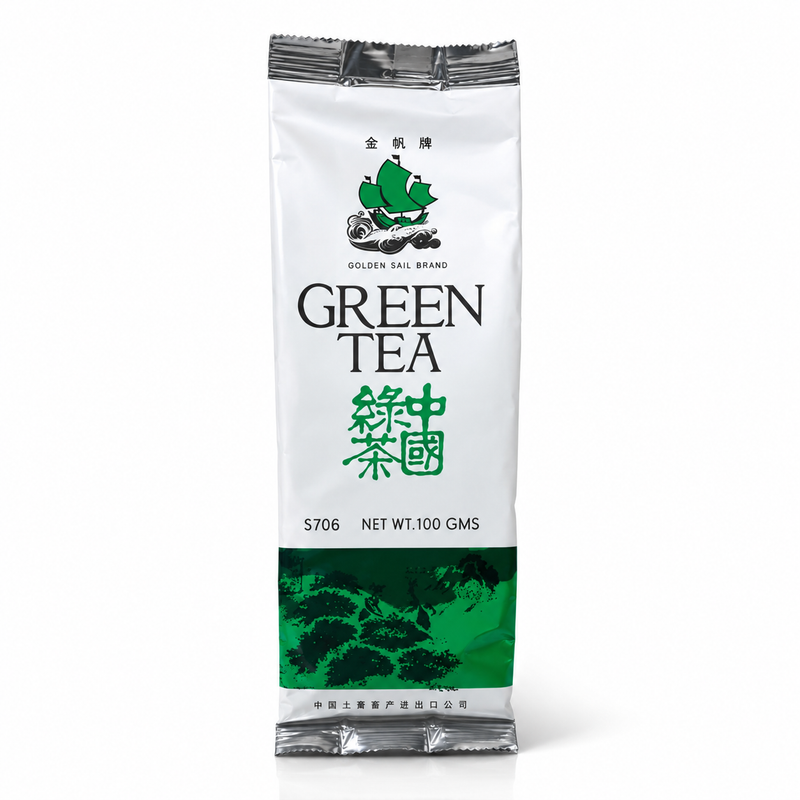 Golden Sail Green Tea 金帆 中国绿茶 100克