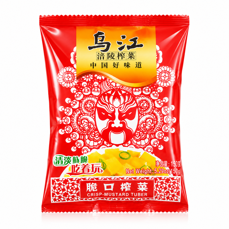 Wujiang Krispiga Inlagda Senapsgrönsaker 130g