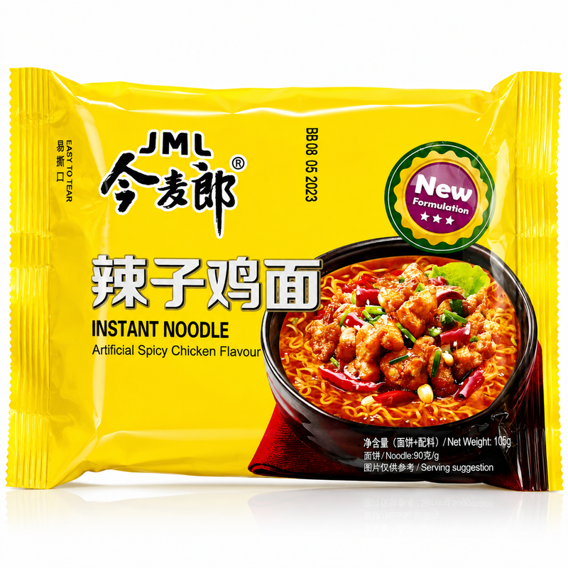 JML Kryddig kyckling snabbnudlar 105g