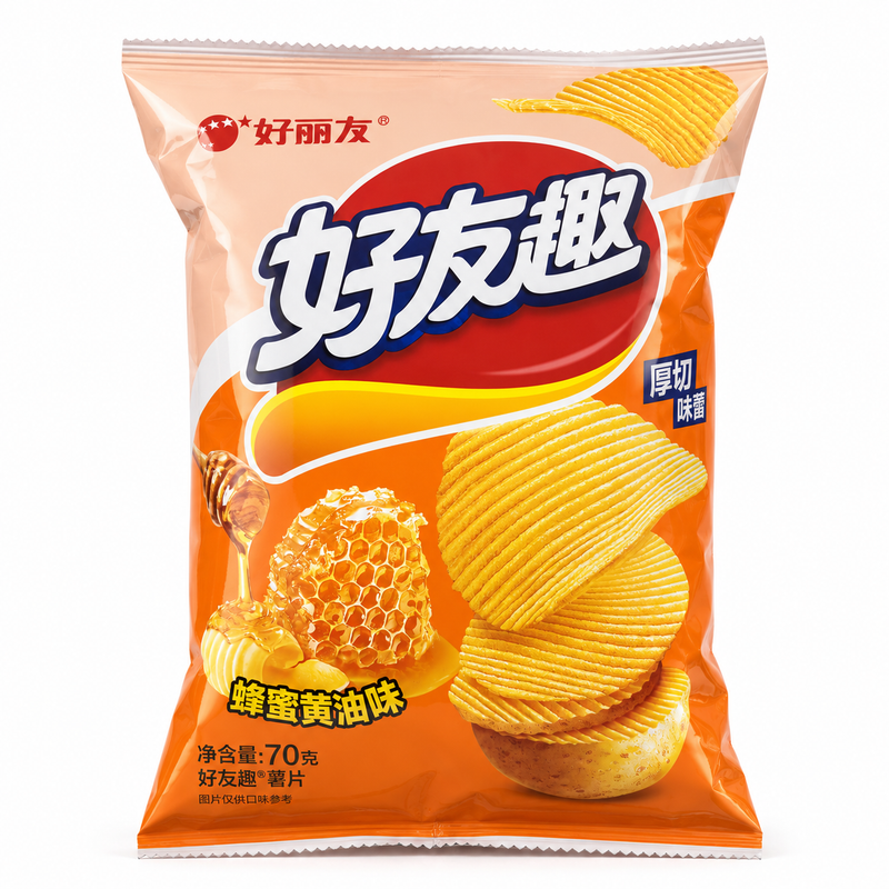 Orion Potatischips med Honung & Smörsmak 70g