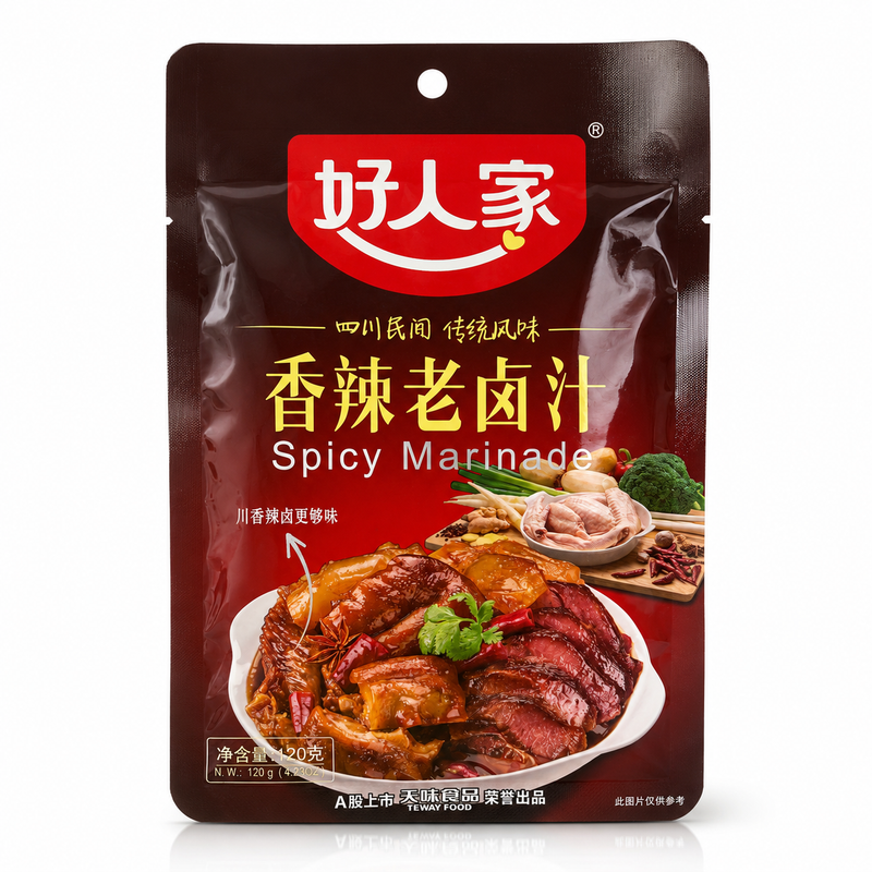 Hao Ren Jia Kryddig Bräseringssås 120g
