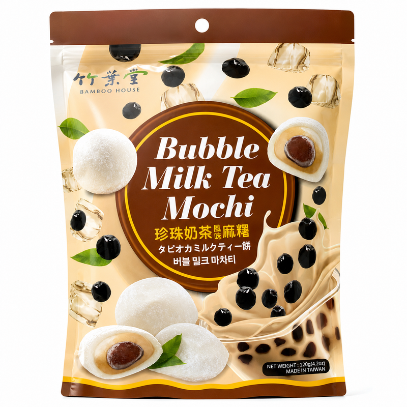 Bamboo House Bubble Milk Tea Mochi 120g
