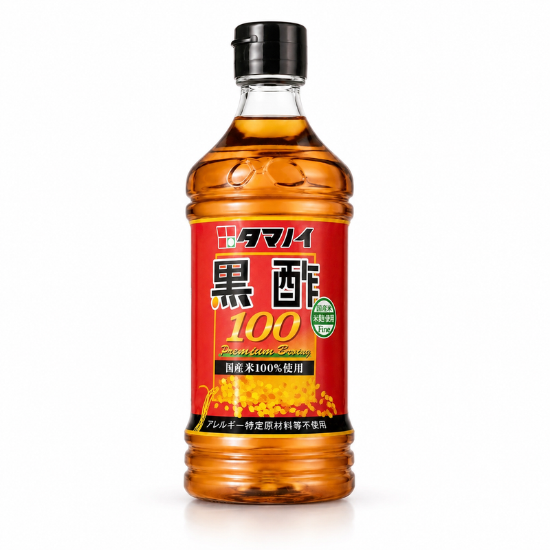 Tamanoi Svart Risvinäger 500ml