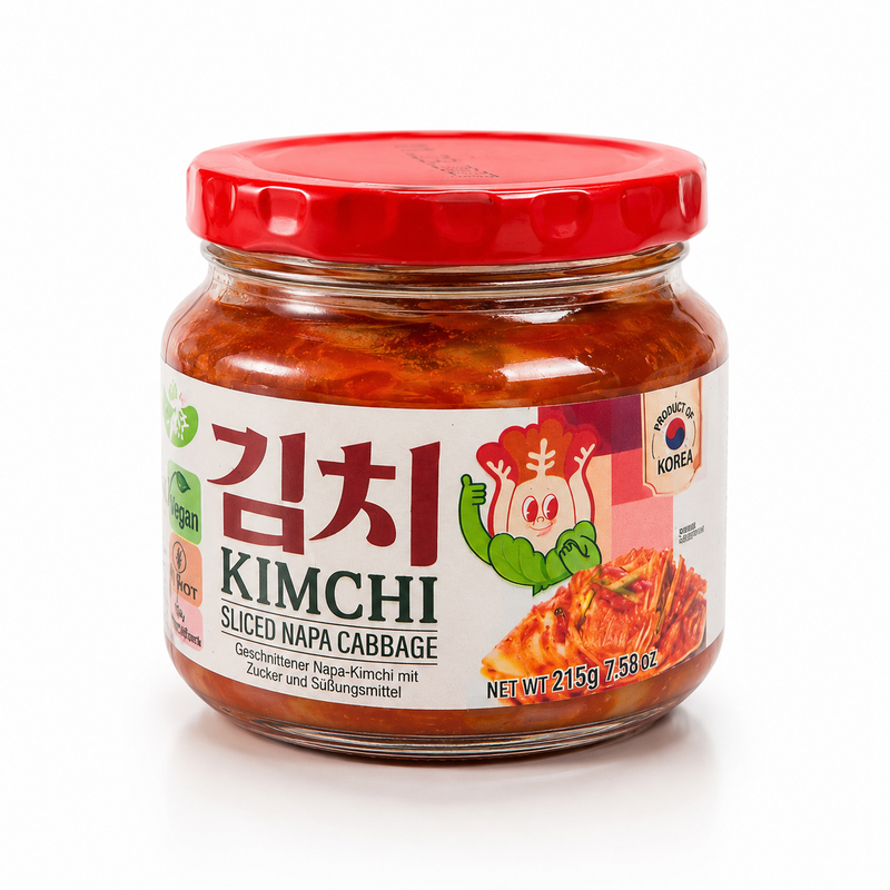 Delief Koreansk Kimchi med Kryddor 215g