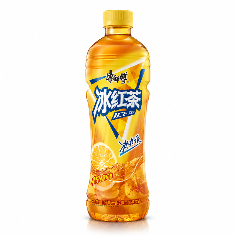 Kang Shi Fu Iste med Svart Te 500ml