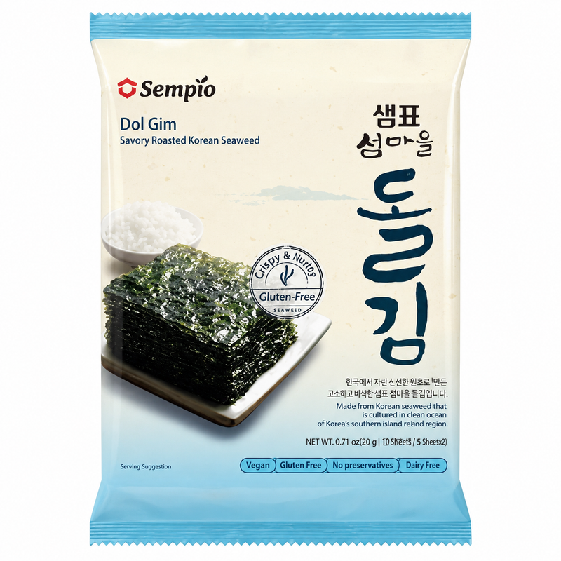 Sempio Savory Roastad Sjögräs (Nori) 20g