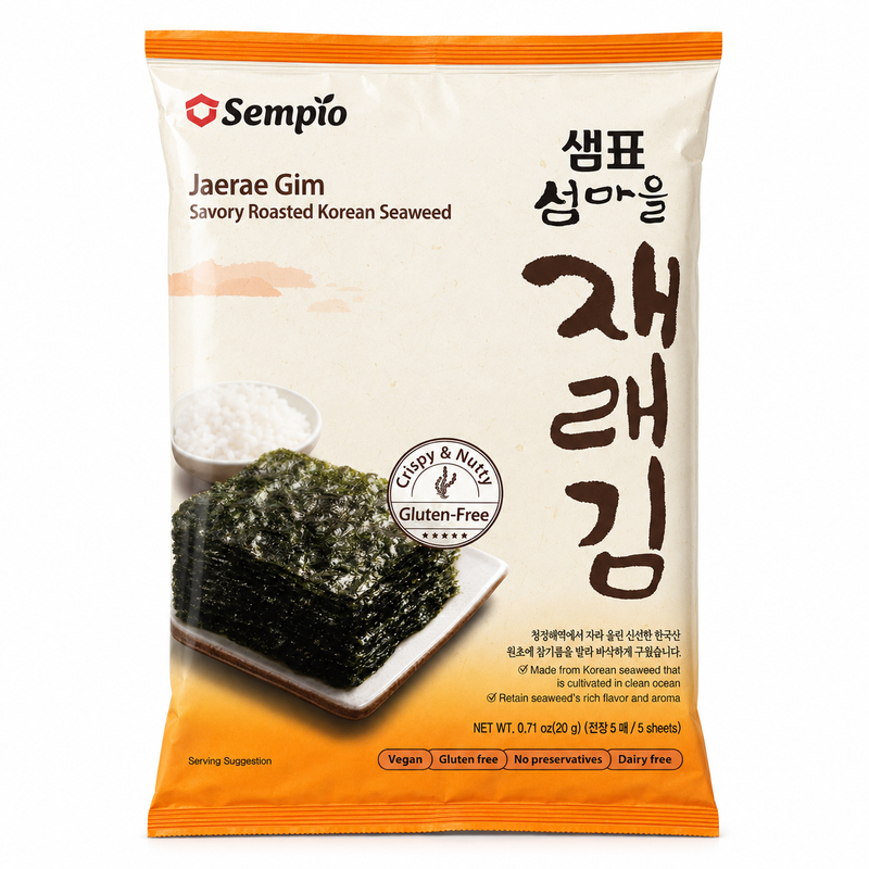 Sempio Smakrik Rostad Koreansk Sjögräs 20g