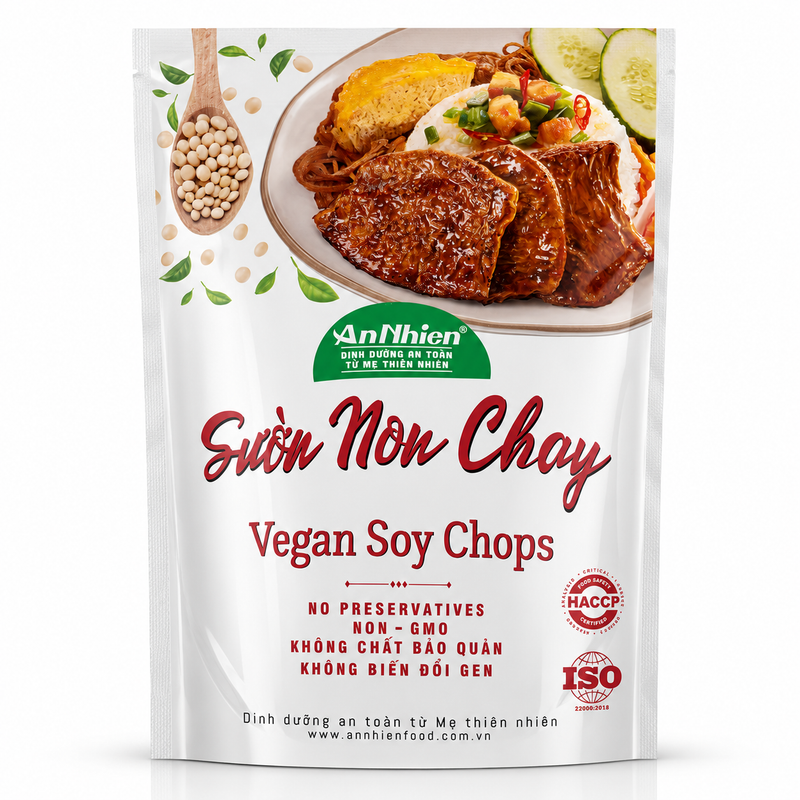 An Nhien Veganska Sojakotletter 150g