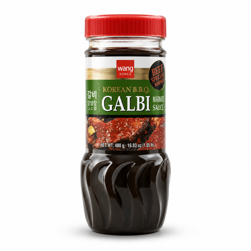 Wang Koreansk BBQ-sås för Nötrevben (Galbi) 480g