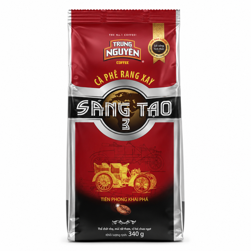 Trung Nguyên Sáng Tạo 3 Malet Kaffe 340g