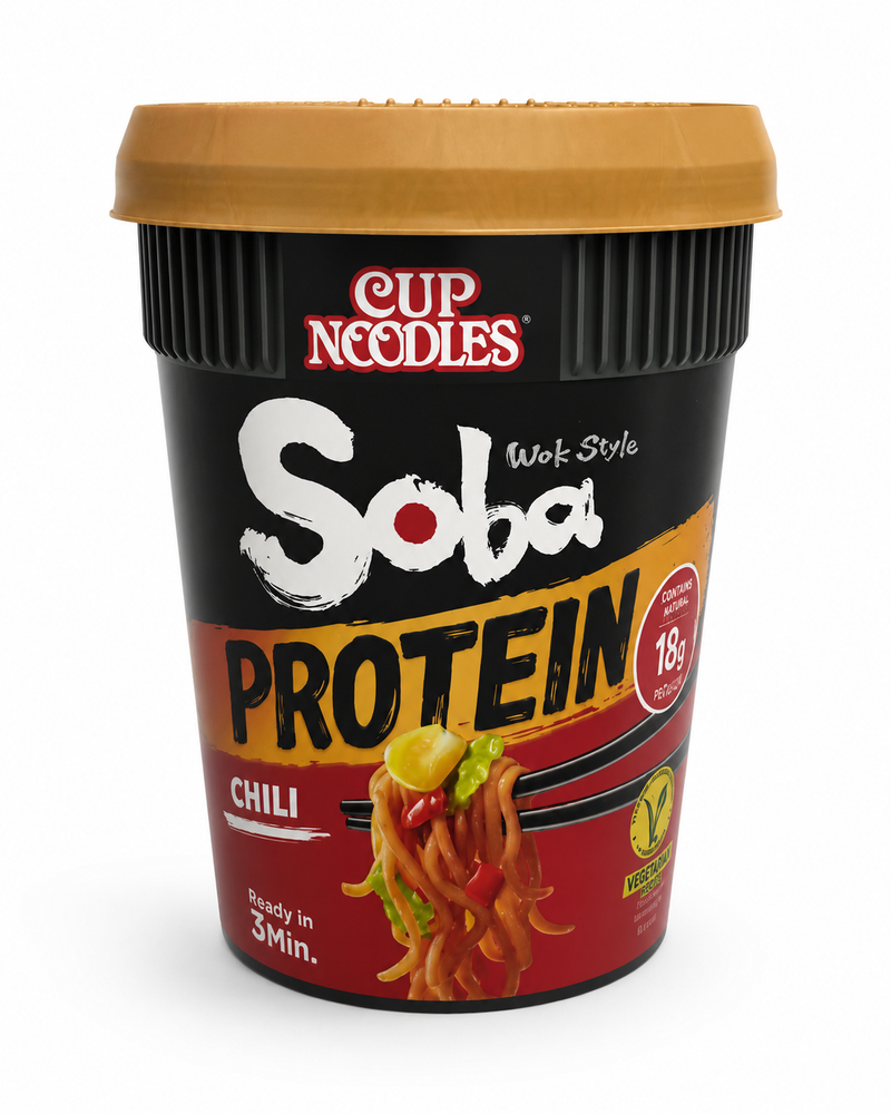 Nissin Cup Noodles Soba Protein Chili 93g
