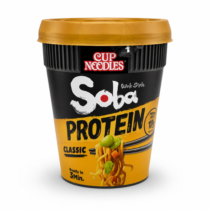 Nissin Cup Noodles Soba Protein Classic 92g