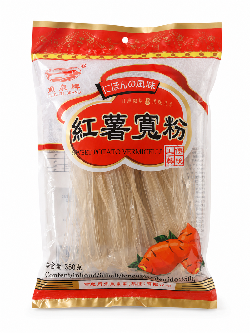 Fishwell Sötpotatisglasnudlar (Breda) 350g