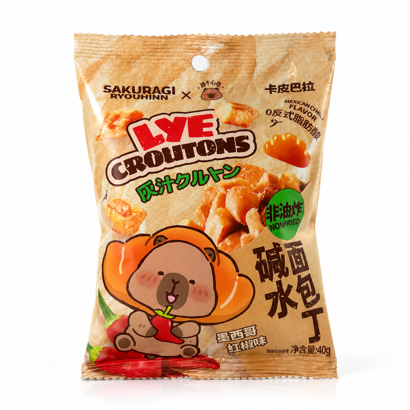 Sakuragi Ryouhinn Lyxiga Krutonger med Mexikansk Chili 40g