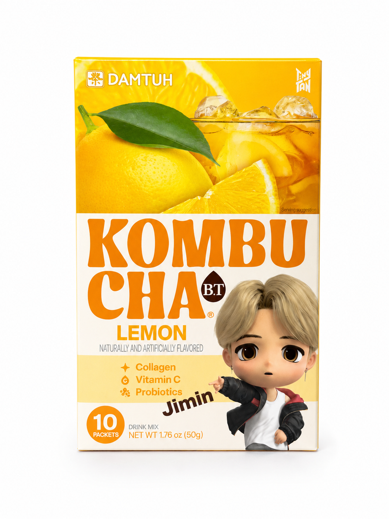 Damtuh Kombucha Citron Dryckmix 10 x 5g