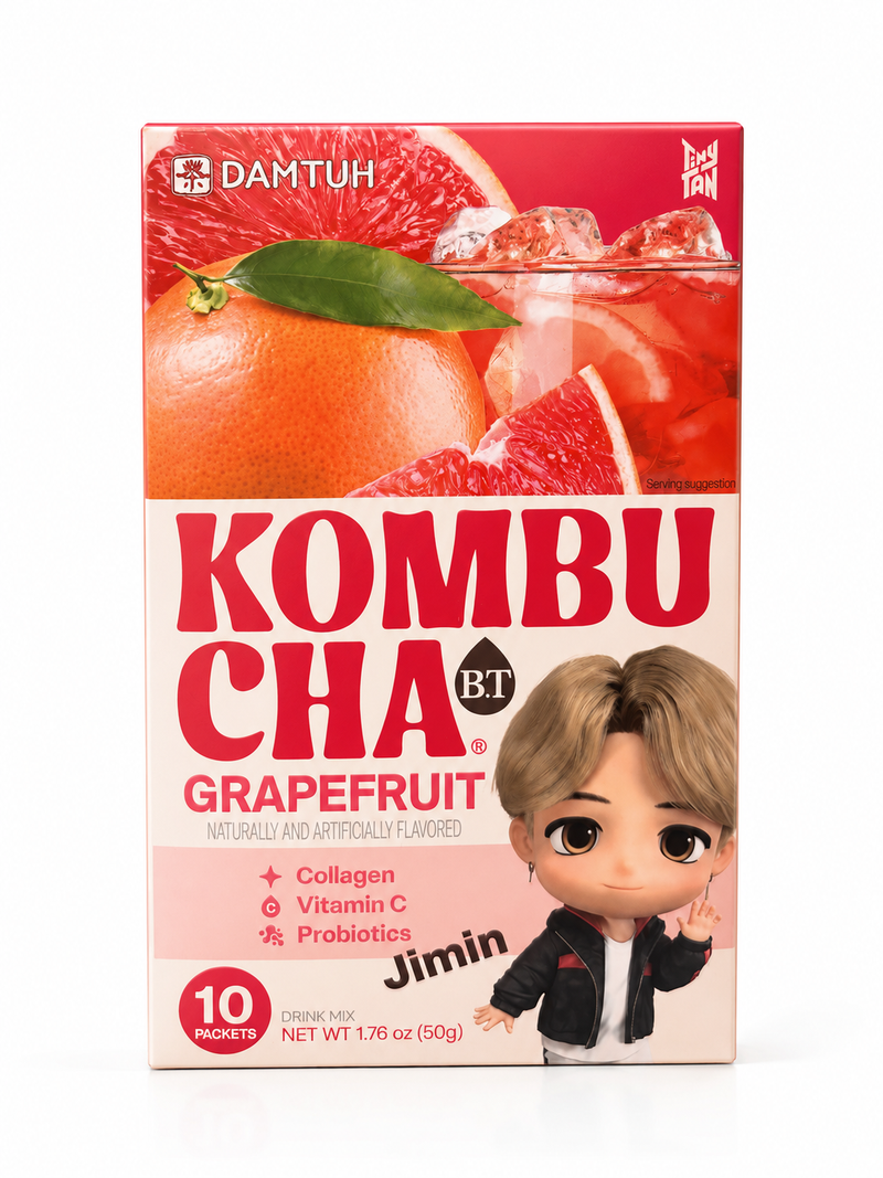 Damtuh Kombucha Grapefrukt Dryckmix 10 x 5g