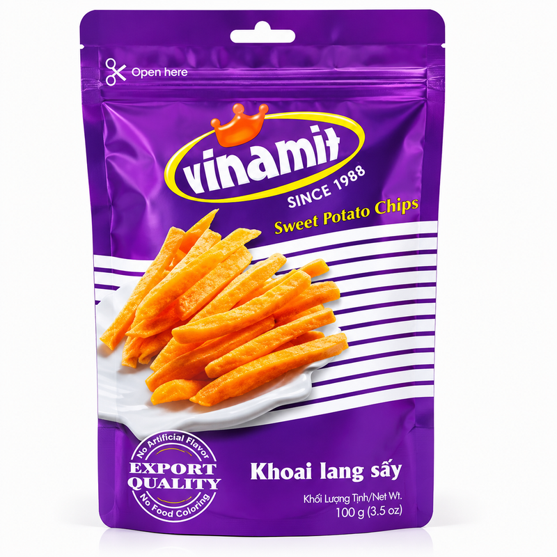 Vinamit Sötpotatischips 250g