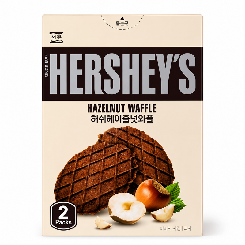 Seoju Hershey's Hasselnötsvåffla 55g