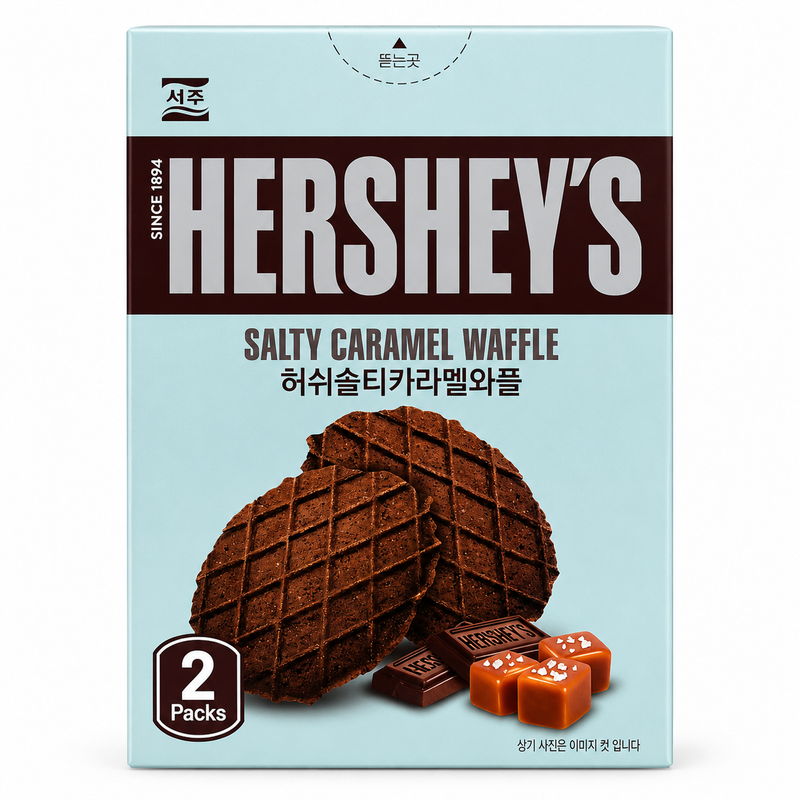 Seoju Hershey's Salted Caramel Waffle 55g