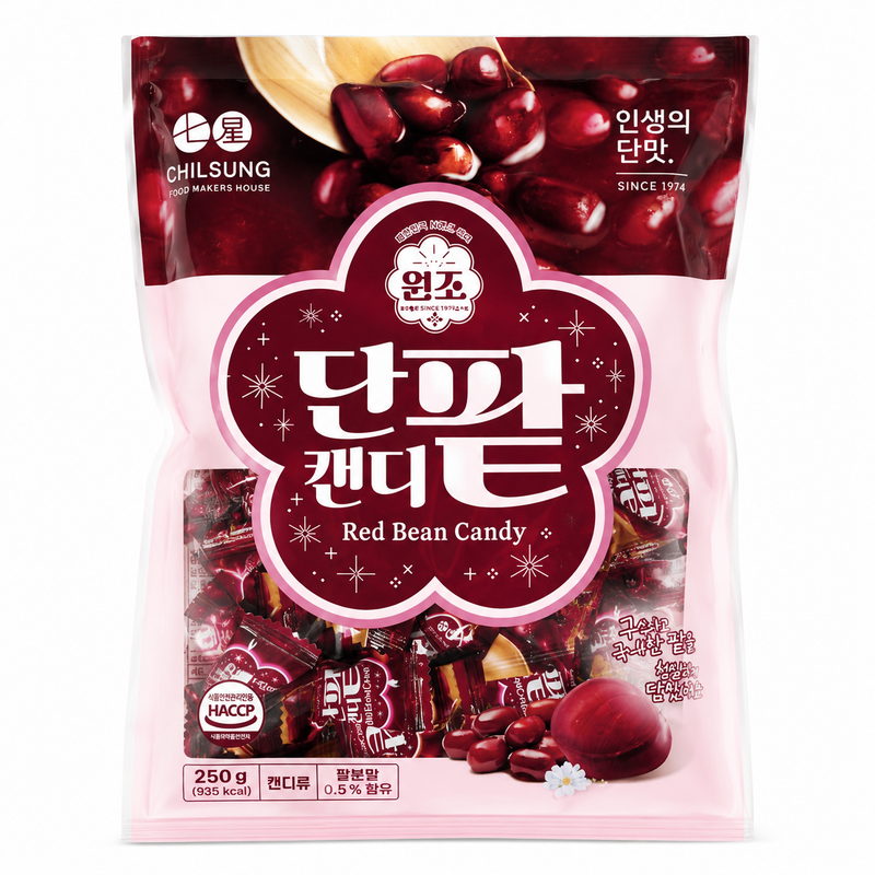 Chilsung Red Bean Candy 250g
