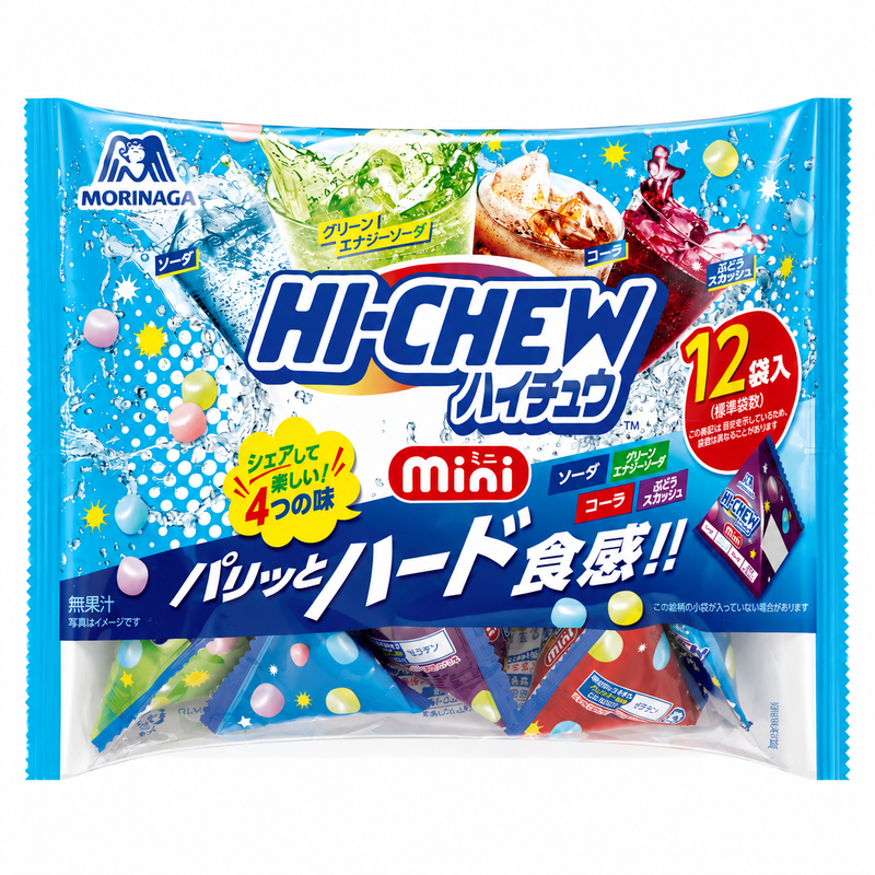 Morinaga Hi-Chew Mini Fruktgodis Storpack 120g