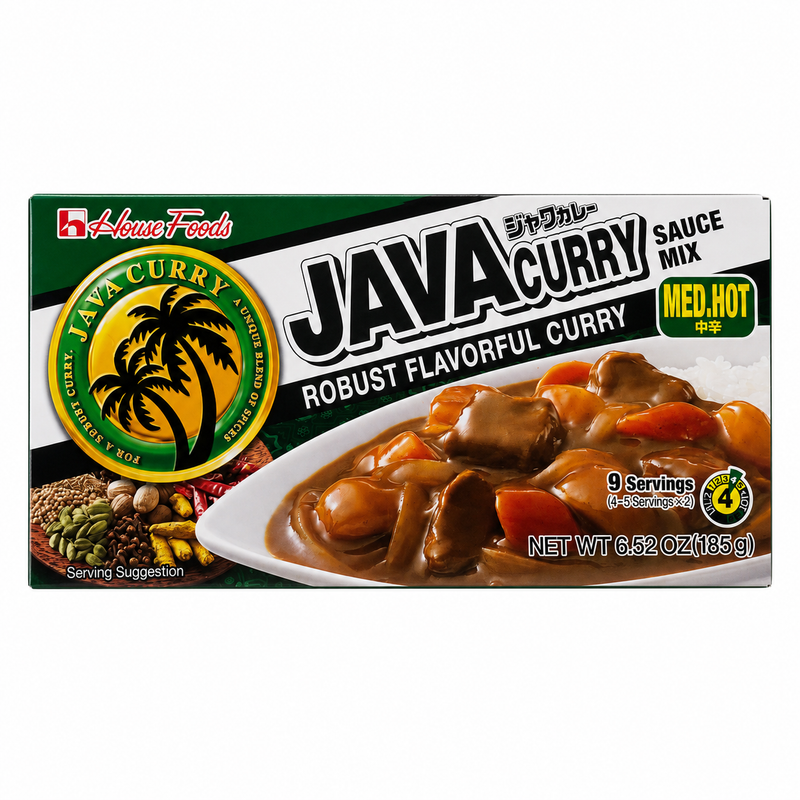 "House Food" Java Curry Medium Hot 185g