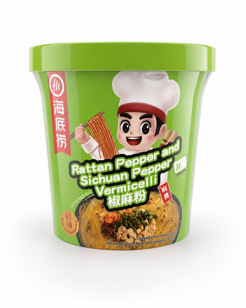 Haidilao Glasnudlar med Rattanpeppar & Sichuanpeppar 120g