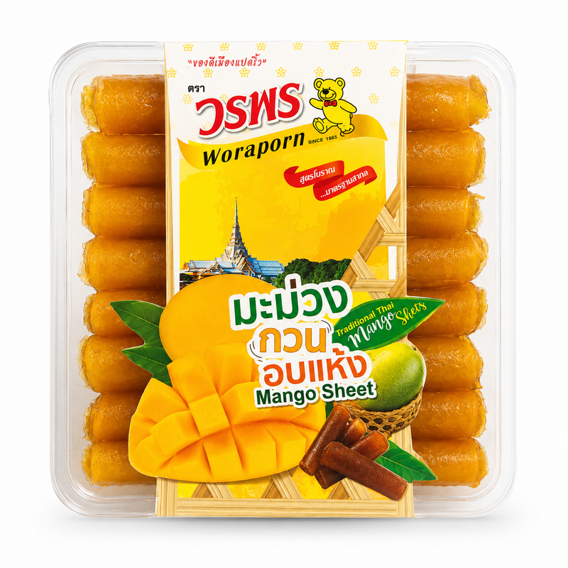 Woraporn Mangoplattor 120g