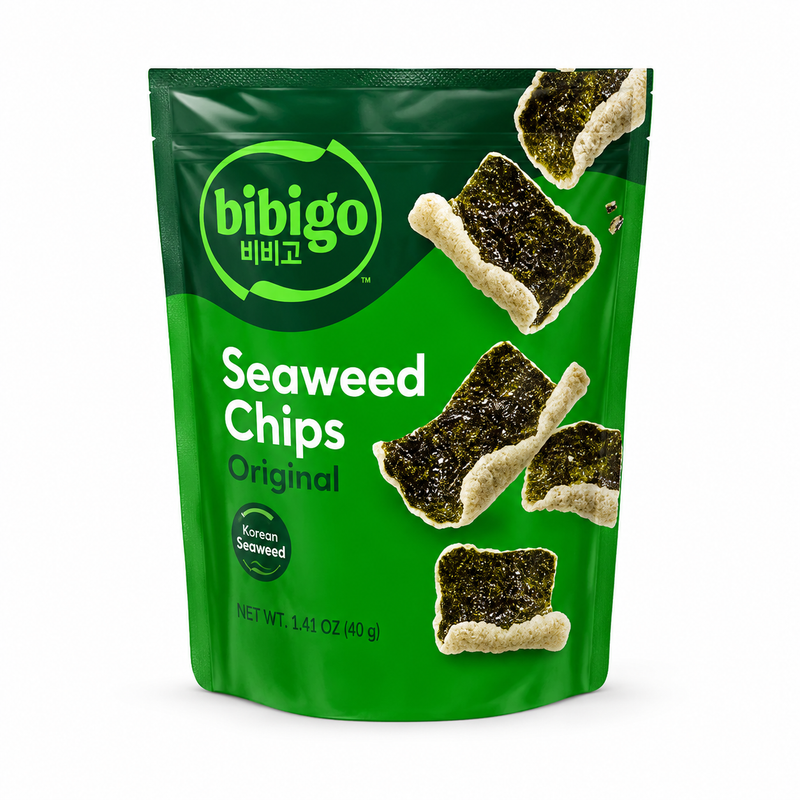 BIBIGO Seaweed Chips Original 40g