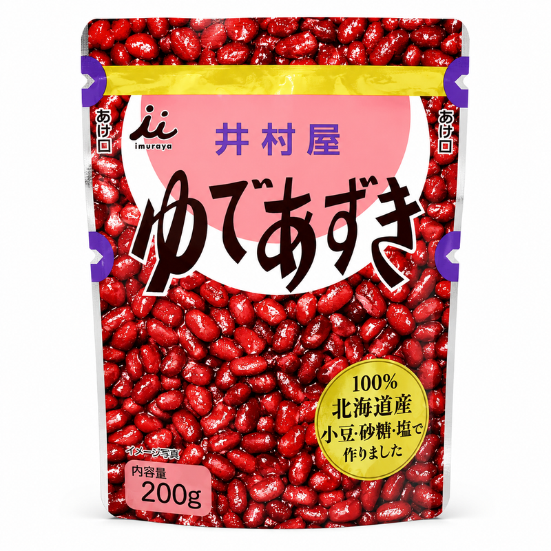Imuraya Kokta Söta Azukibönor Hokkaido 200g
