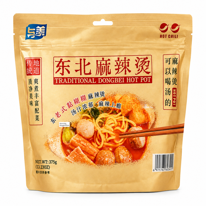 Yumei Traditionell Dongbei Hotpot 375g