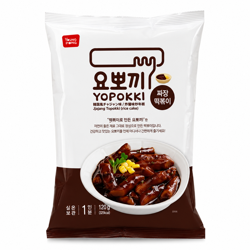 Youngpoong Yopokki Jjajang Topokki 120g