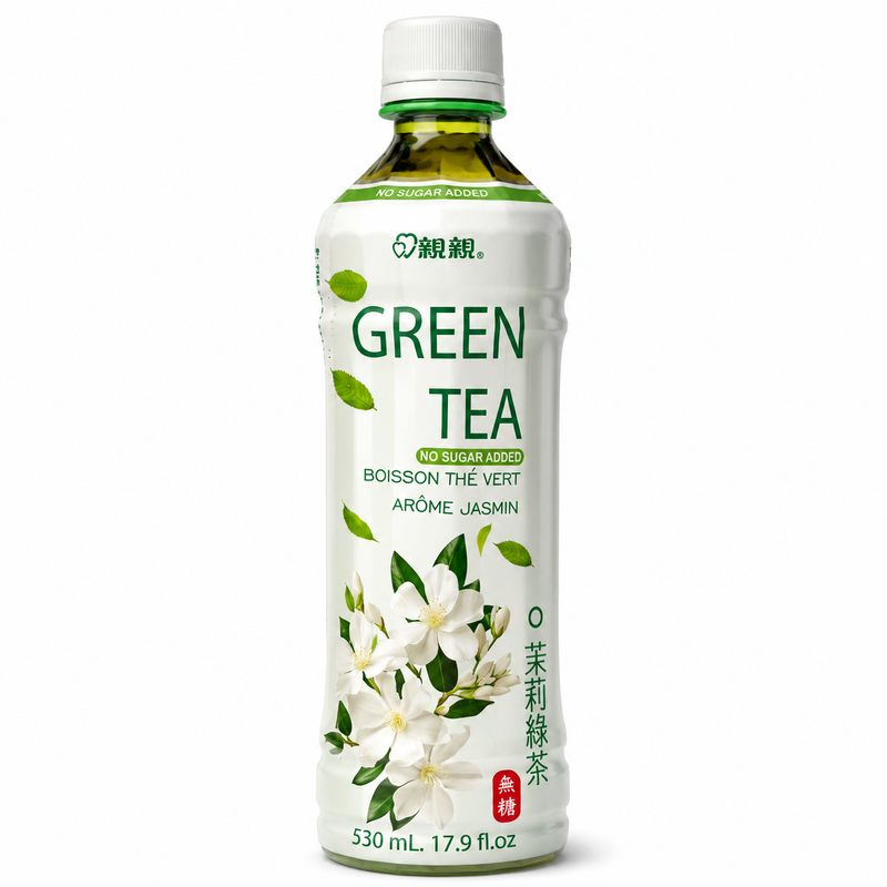 Chin Chin Green Tea Jasmin Utan Socker 530ml