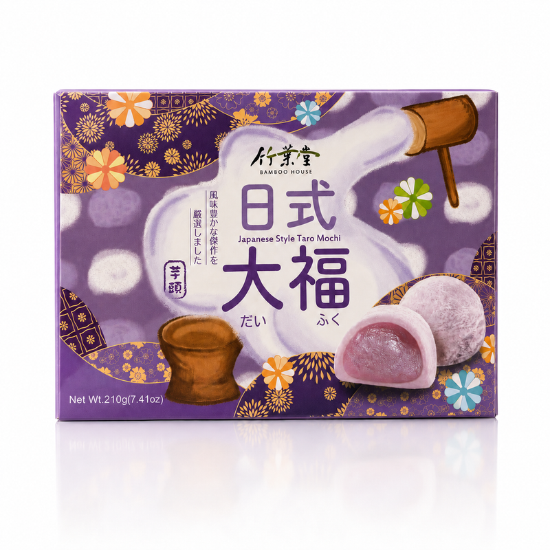 Bamboo House Japansk Mochi med Tarosmak 210g