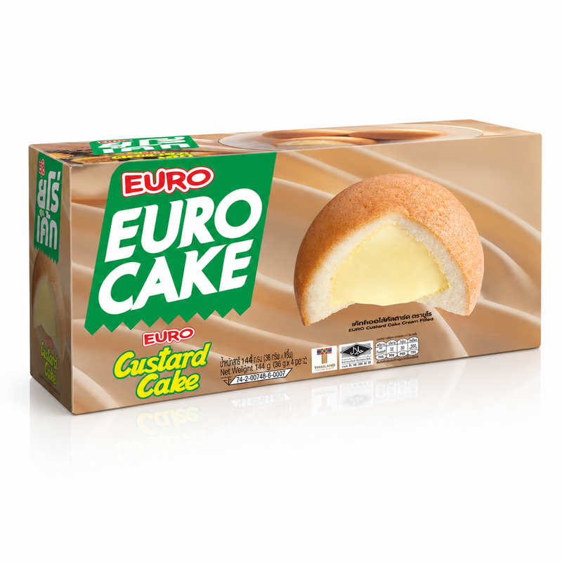 Euro Cake med Vaniljkräm 204g
