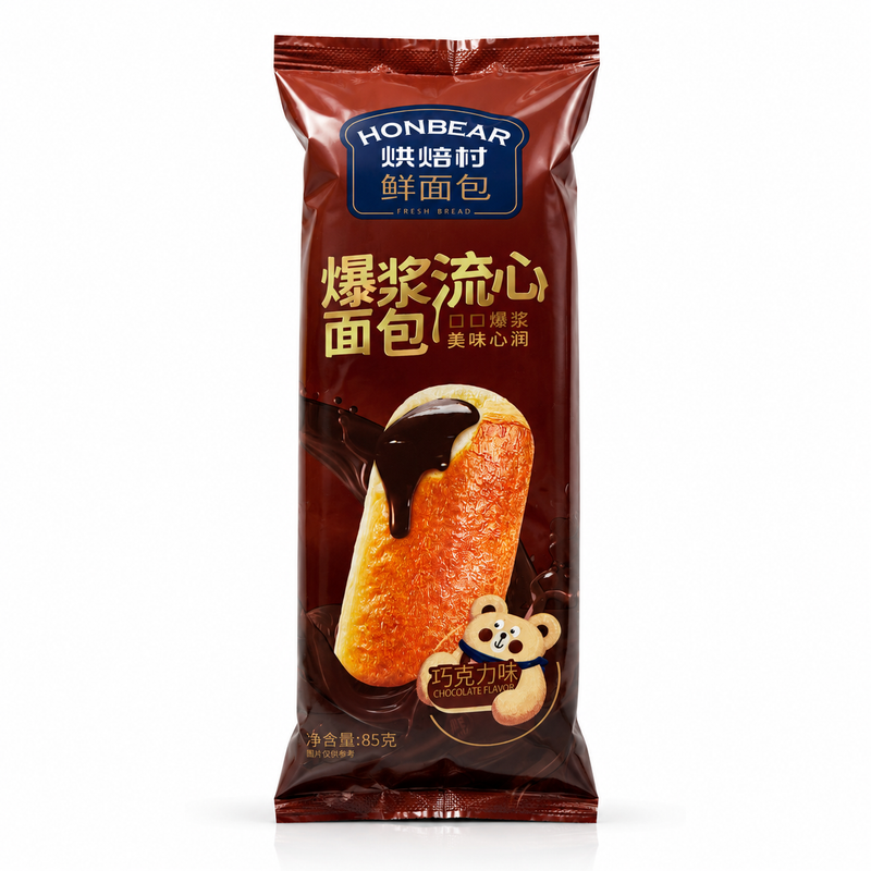 HONBEAR Fylld Mjuk Bröd med Chokladkräm 85g