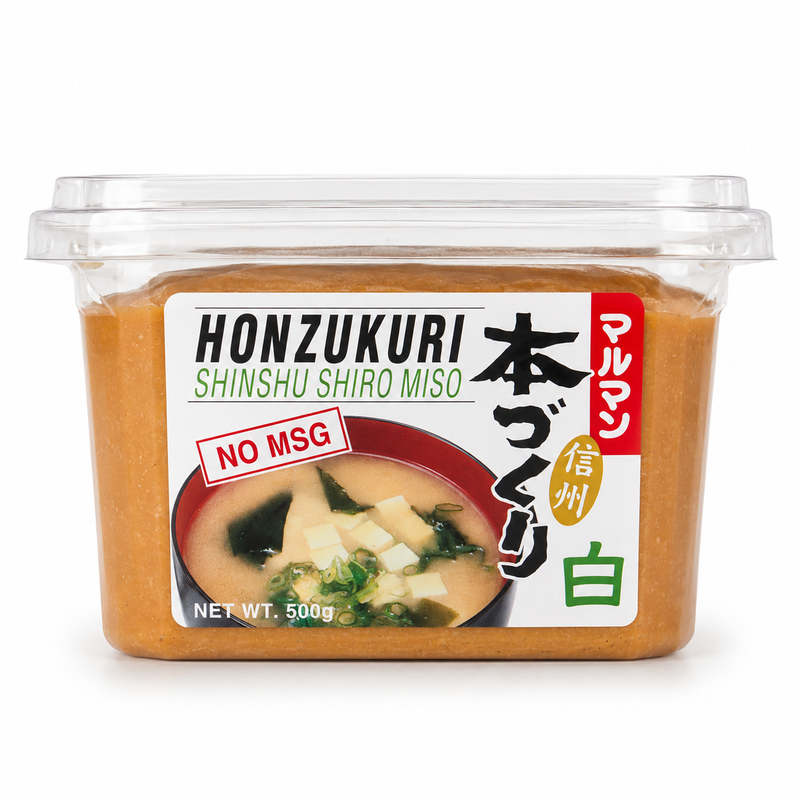 Honzukuri Shiro Miso Vit Misopasta 500g