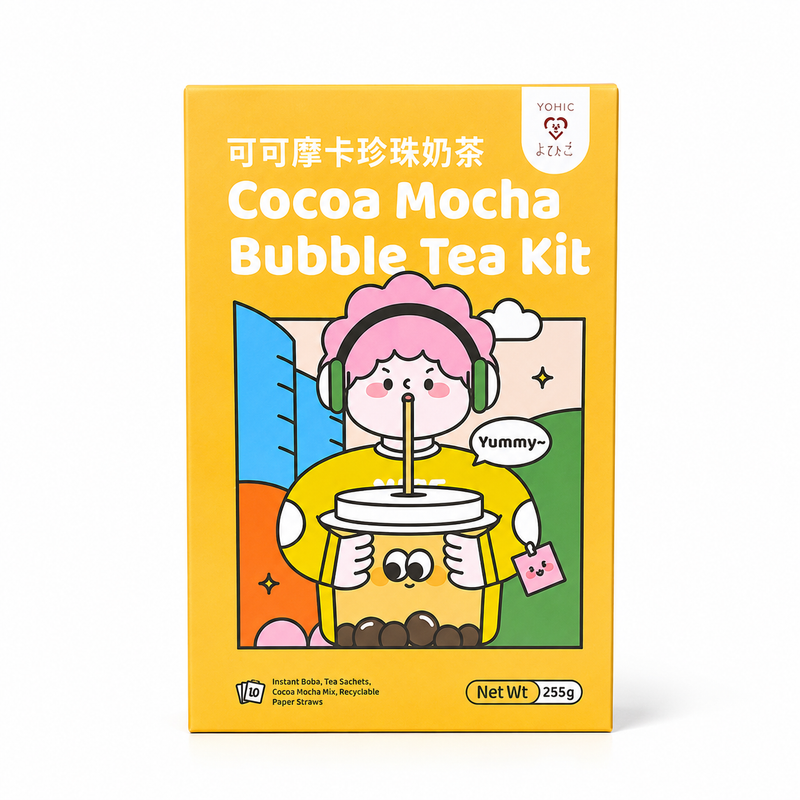 Tokimeki Bubble Tea Kit Kakao Mocha 255g