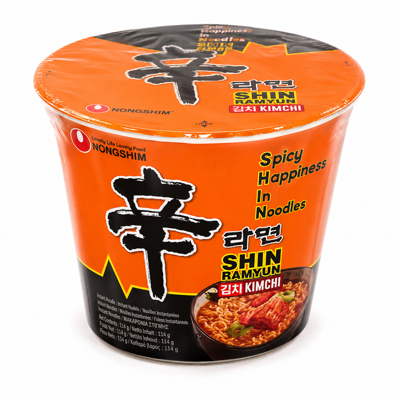Nongshim Kimchi Ramyun Stor Nudelskål 112g