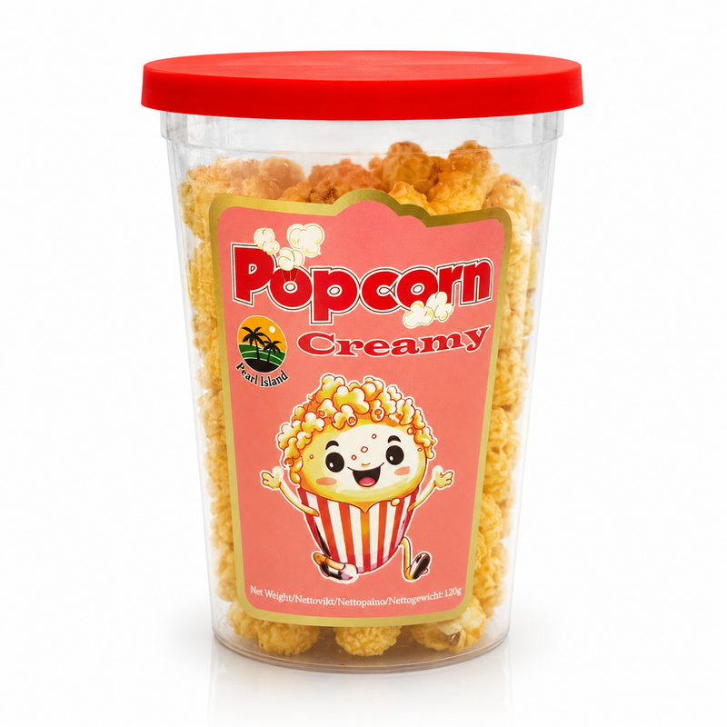Pearl Island Krämiga popcorn 120g
