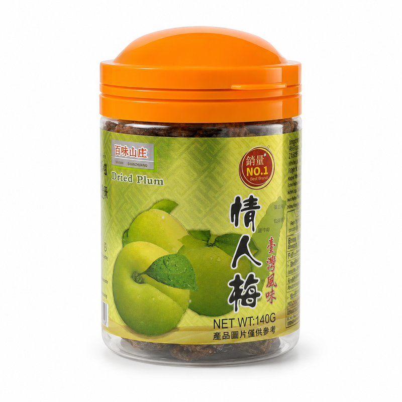 Baiwei Shanzhuang Torkade plommon 140g