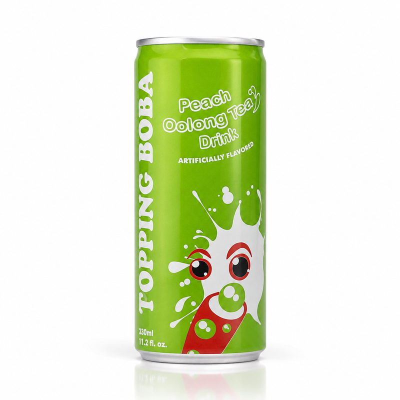 Popping Boba oolongte med persikosmak 240m
